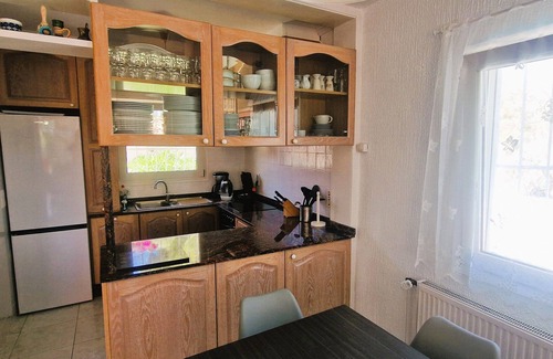 La Sabatera Villa | Villa with heated pool, beaches and town 10 mins walk, small sea view