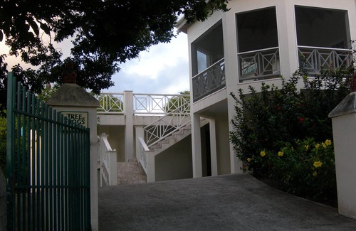 Cotton Ground Villa | Villa with large pool, screened terrace overlooking Caribbean.