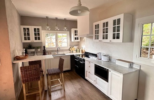 Sari-Solenzara Villa | Villa with panoramic sea view, private pool and creek access