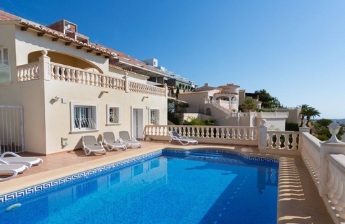 Cumbre del Sol House | Villa with pool and panoramic views of the Mediterranean Sea