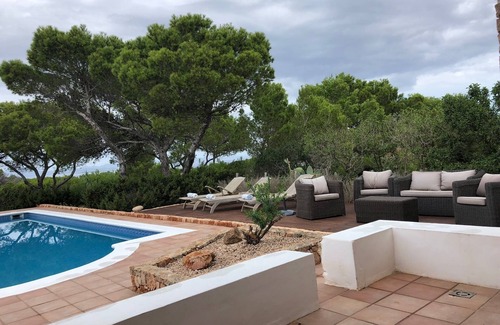 Formentera Villa | Villa with pool and sea view/Ibiza