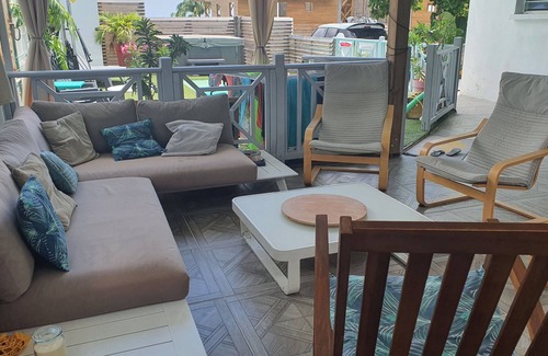 Malendure Villa | Villa with pool and jacuzzi near Leroux beach, ideal for families
