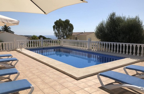 Cumbre del Sol Villa | Villa with private swimming pool and sea view