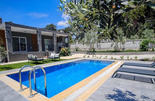 Yesiluzumlu Villa | Villa with Private Pool Surrounded by Olive Trees