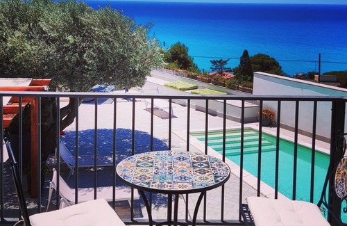 Licata Villa | Villa with Sea View Pool