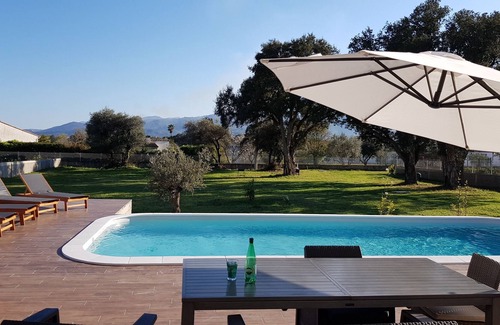 Lucciana House | VILLA WITH SWIMMING POOL in a wooded park close to sandy beaches