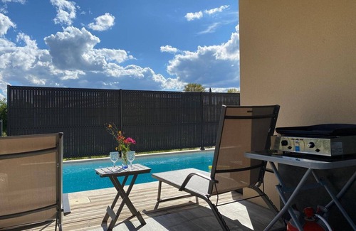 Saint-Ambroix House | Villa with swimming pool/6 people