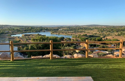 Meze Villa | VILLA with swimming pool, breathtaking view of the Sesquiers lake