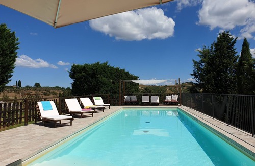 Asciano Villa | Villa with wonderfull view in Crete Senesi area