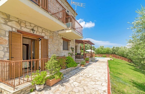 Argassi Villa | Villa Yiota Sea view With Private Pool