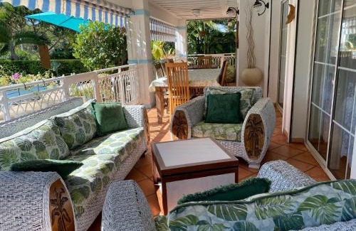 L'Ermitage-les-Bains Villa | Villa 'Zuzana' avec piscine proche plage et lagon
