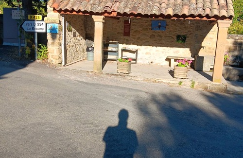 Saint-Andre-de-Rosans House | Village house with terrace on pedestrian lane. Cluniac village.