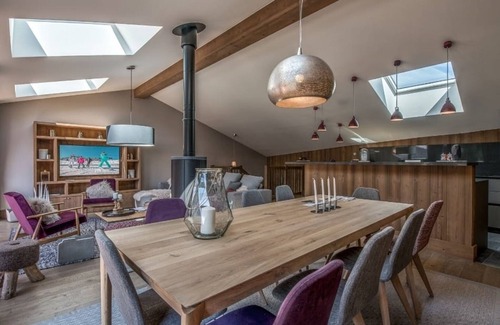 Le Praz House | Village house in the heart of Praz with sauna and garage