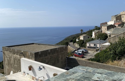 Morsiglia House | Village house with breathtaking sea views