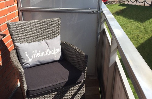 Wittduen Apartment | Vis-à-vis the Wadden Sea, beautiful 2-room apartment with lots of comfort, south-facing balcony, WLAN