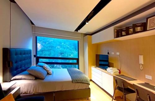 Usaquen Apartment | Vista a la montaña, Loft en Usaquen Bogotá Norte