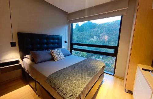 Usaquen Apartment | Vista a la montaña, Loft en Usaquen Bogotá Norte