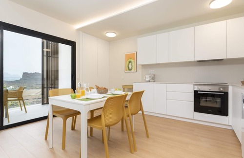 Agaete Apartment | Vivelorural Agaete 2D infinity pool & great views