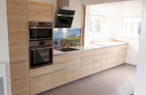 Plougonvelin House | Vue mer panoramique, spa de luxe, proche plage, l'un des Gîtes de Fabie