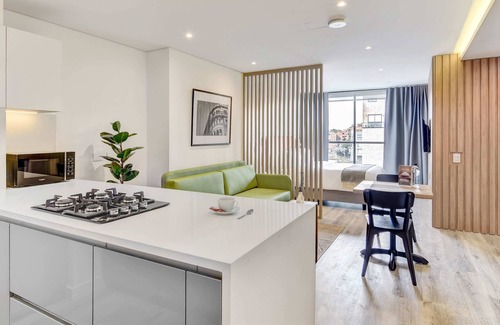 San Patricio Apartment | w* | Compact Loft w/Balcony in Santa Barbara