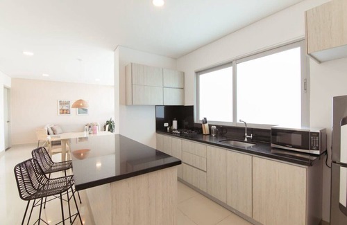 Manga Apartment | w* | Modern 3BR w/AC in Cartagena