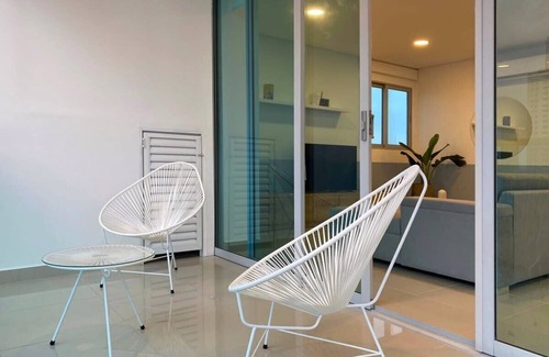 Manga Apartment | w* | Stunning 2BR w/AC in Paradisiac Cartagena