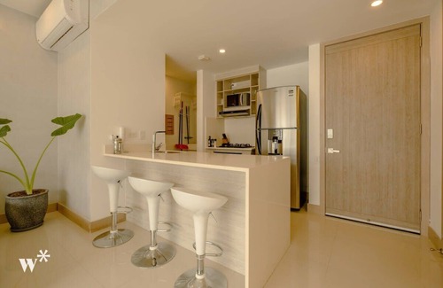 Zona Norte Apartment | w* | Stunning 1BR with Pool in Cartagena