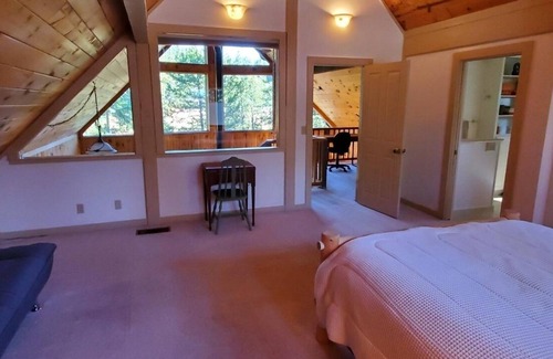 Arnold Cabin | Wake up to Coffee on the Deck and this view #SH596 by Bear Valley Vacation Rentals