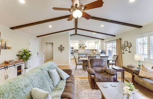 Murphys House | Walk Downtown: Remodeled Home in Murphys w/Yard!