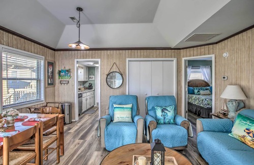 Myrtle Beach Cottage | Walk to Beach: Dog-Friendly Myrtle Beach Cottage!