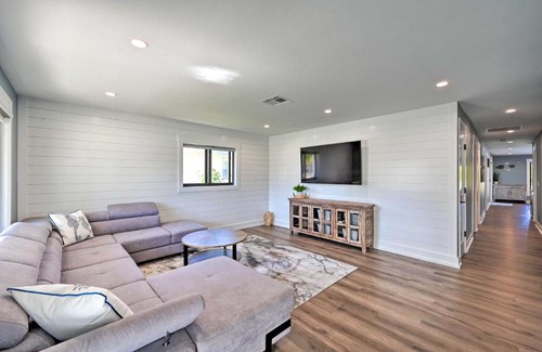Naples Park House | Walk to Beach Getaway with Pool in Naples!