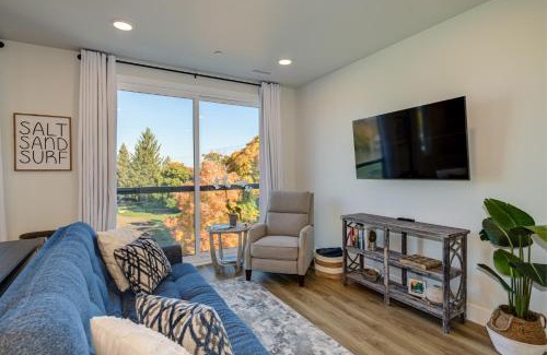 Traverse City Apartment | Walk to Beach Penthouse Condo in Traverse City!