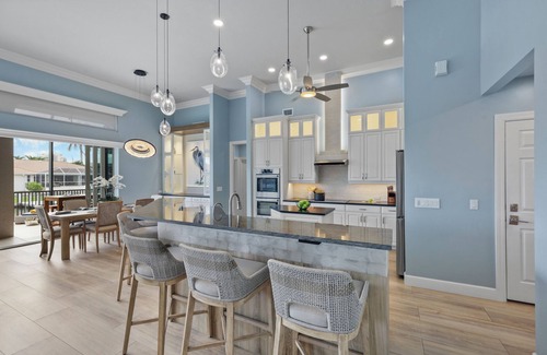 Marco Island House | Walk to beach waterfront home w/pool, spa & kayaks
