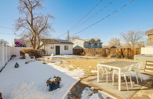 Whittier House | Walk to City Park: Chic Home w/Hot Tub & Yard