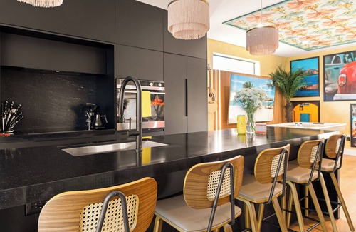 Buena Vista House | Walk to Design District Hotspots, Two Villas & Private Pools, Paris/Havana Art
