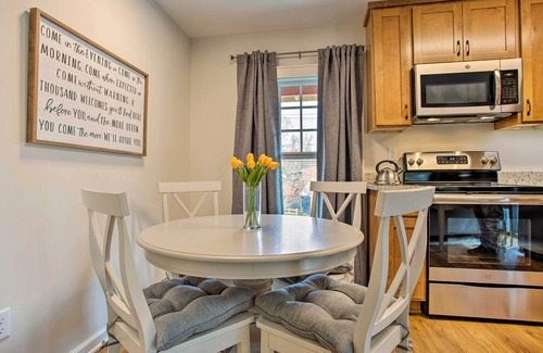 Saluda Apartment | Walk to Dining: Saluda Main Street Retreat!