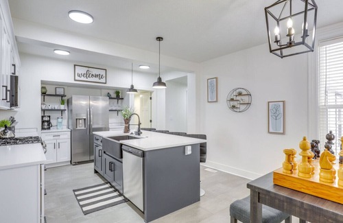 Blair Apartment | Walk to Downtown Blair Game Room + Fire Place Pet Friendly