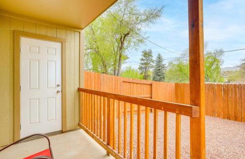 Prescott Apartment | Walk to Downtown Prescott with Fenced Yard!
