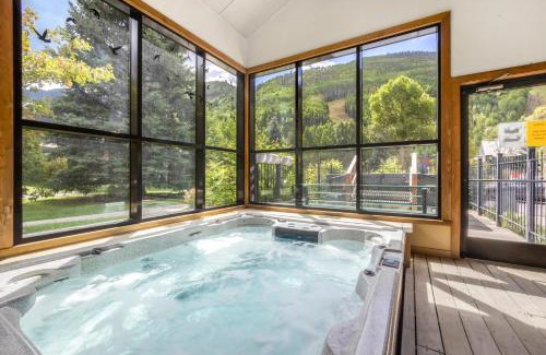 Telluride Apartment | Walk to Festivals! Windows, Fireplace, Hot Tub condo
