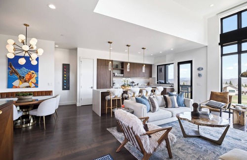 Park City House | Walk to Gondola, Heated Pool, Luxury Interiors, 2 Car Garage, Sleeps 12, Spacious Patio!