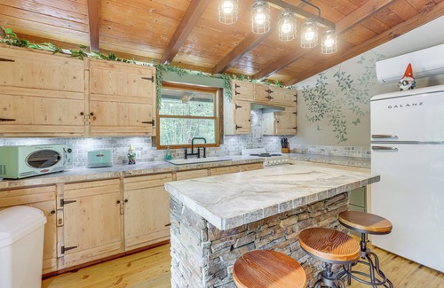 Titus House | Walk to Lake: Pet-Friendly Titus Home w/Hot Tub!