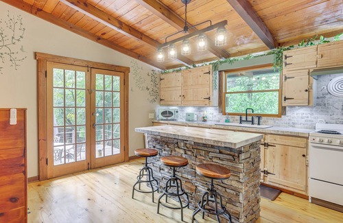 Titus House | Walk to Lake: Pet-Friendly Titus Home w/Hot Tub!