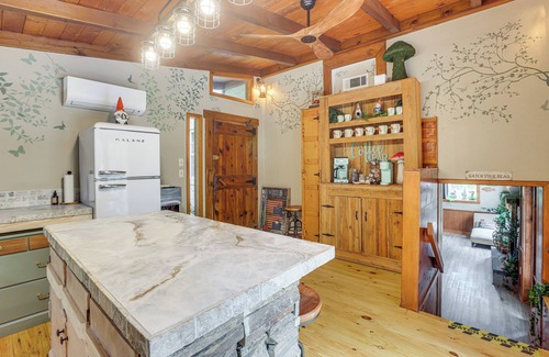 Titus House | Walk to Lake: Pet-Friendly Titus Home w/Hot Tub!