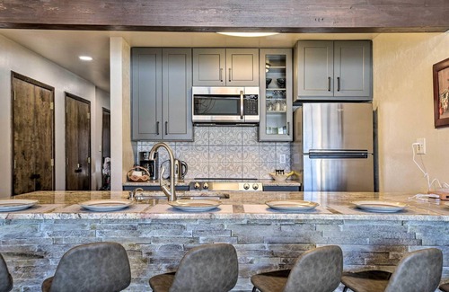 Angel Fire Condo | Walk to Lifts | Views | Fireplace | Mountain Meadows 202