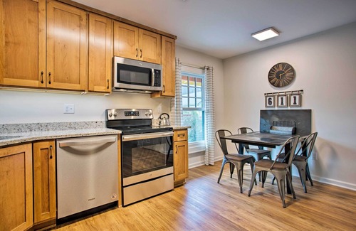 Saluda Apartment | Walk to Main Street Eats: Remodeled Saluda Apt