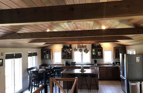 Wellfleet House | Walk to Newcomb 3BR, 2BA House w/Hot Tub central A/C optional studio Cabin.
