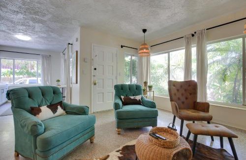 Deerfield Beach House | Walk to Ocean Chic Deerfield Beach Cottage!