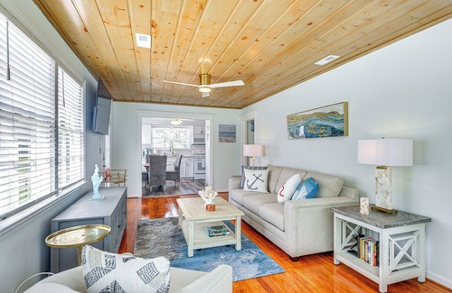Atlantic Beach Cottage | Walk to Ocean: ‘Pearl Cottage’ in Atlantic Beach