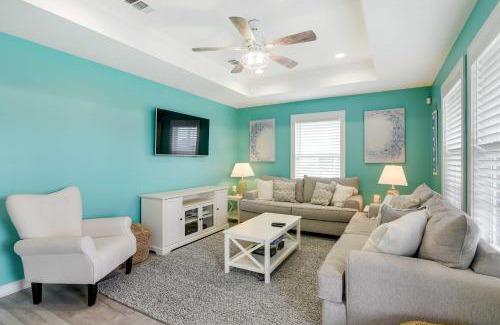 Port Bolivar House | Walk to Shore Home with Deck in Crystal Beach!