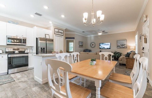 Palm Coast House | Walk to the Beach, Grocery, & Eateries! Kayak, Trail Bike, Boat, Fish, Sightsee.
